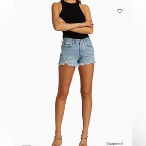 AGOLDE Parker Vintage Denim Cutoff Shorts Sz 27